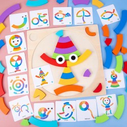 بازل الألوان لتنمية الإدارك البصرى