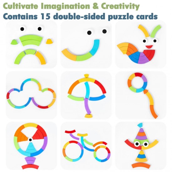 بازل الألوان لتنمية الإدارك البصرى