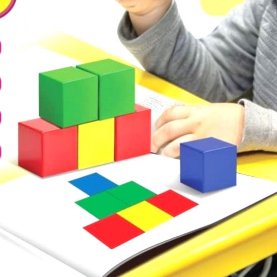 حقيبة المكعبات لتمنية مهارات الإنتباه والتركيز