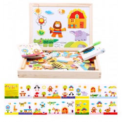 السبورة المغناطيسية - حيوانات الغابة