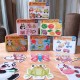 بازل علبة معدن 6 أشكال - Toys Puzzle