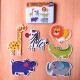 بازل علبة معدن 6 أشكال - Toys Puzzle