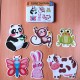 بازل علبة معدن 6 أشكال - Toys Puzzle