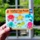 بازل علبة معدن 6 أشكال - Toys Puzzle