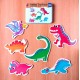 بازل علبة معدن 6 أشكال - Toys Puzzle