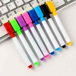 باكت 8 اقلام سبورة ملونة