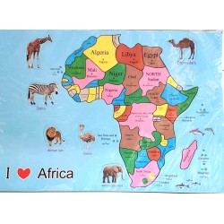 خريطة أفريقيا بازل ماجنتيك