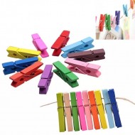 باكت مشابك ملونة 20 قطعة