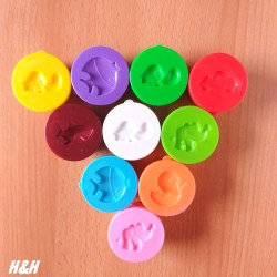 صلصال عاموود 10 قطع