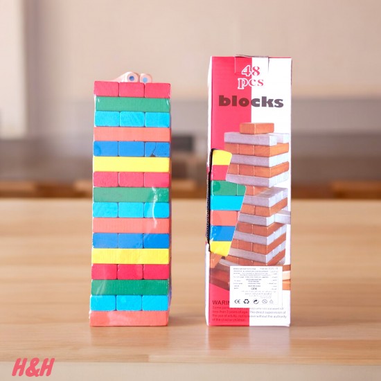 جنجا ألوان 48 قطعه لوكس