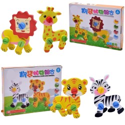 ميكانو حيوانات خشب