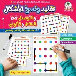 حقيبة الإنتباه والتركيز - تقليد ونسخ الأشكال