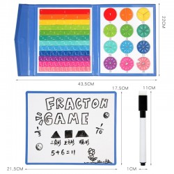 كتاب تعليم الكسور الهندسية والعمليات الحسابية