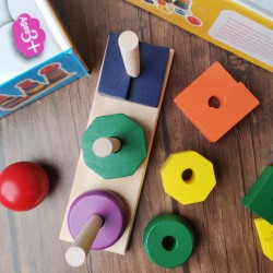 برج حلقات ثلاثى وسط