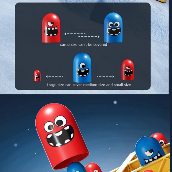 لعبة التحدى والإثارة الكبير ياكل الصغير X-O