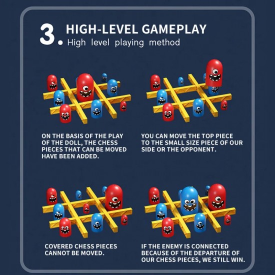 لعبة التحدى والإثارة الكبير ياكل الصغير X-O