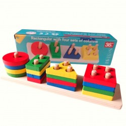 عامود منتسورى رباعى فى علبة