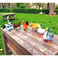 مجسمات حيوانات المزرعة لوكس 6 قطع