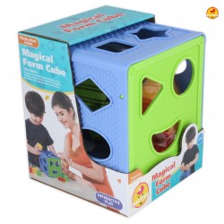 مكعب مطابقة بلاستيك كبير