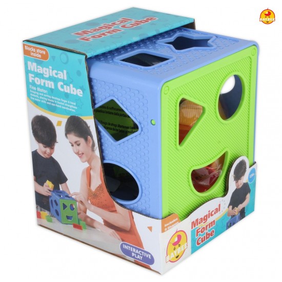 مكعب مطابقة بلاستيك كبير